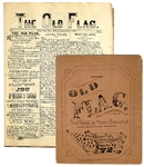 The SCARCE Confederate Prison Newspaper “The Old Flag” 
