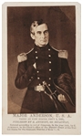 Photograph of Anderson Taken at Fort Sumter