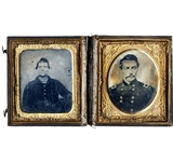 A Pair Of Confederate Ambrotypes