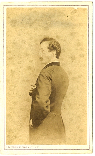Scarce John Wilkes Booth  Carte de Visite