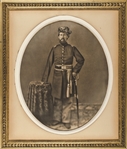 Mammoth Photograph Portrait of a Union General 