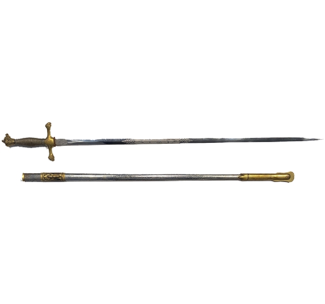 Medical Staff Officer's Sword with Scabbard
