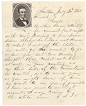 Scarce Lincoln Campaign Letterhead