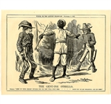 The Slave Othello Commands Lincoln and Davis To Put Up Their Swords