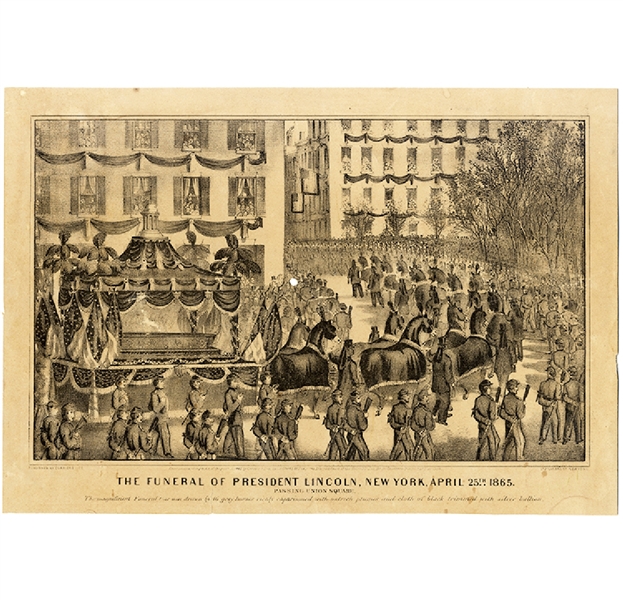 Currier & Ives Covers The Abraham Lincoln Funeral