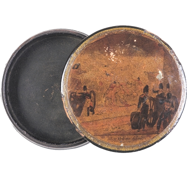 c. 1812 “New Orleans Defence” Snuffbox