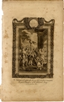 Amos Doolittle Copper Plate Engraved Image - Triumph of David