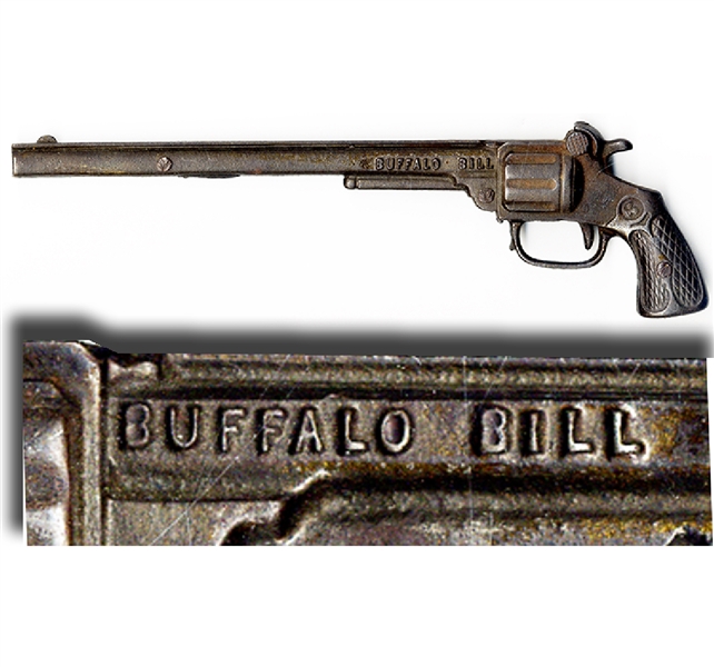 Cast Iron Buffalo Bill Cap Gun