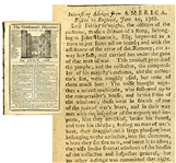 Reporting The Seizure of John Hancocks Sloop - Benjamin Franklin’s Magic Squares Illustrated