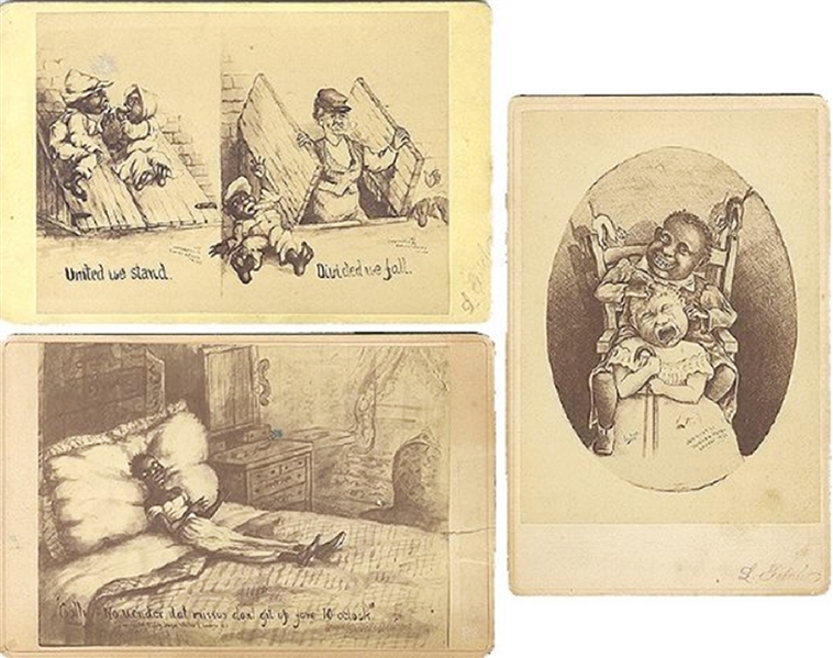 Derogatory Black Theme Cartoon Photos - 1877