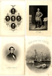 Four Confederate Theme Engravings 