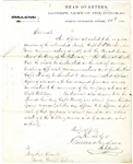 CSA General Thomas Jordon Letter
