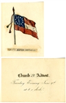 Unique Patriotic Confederate Card