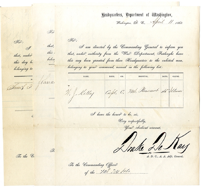 Group of Three Documents