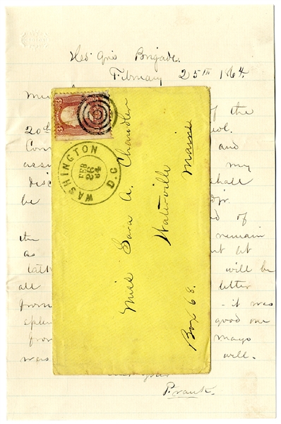 MOHW Seven Pines Lt. Frank W. Haskell Letter 