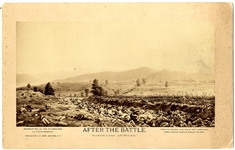 Photograph Titled: "After The Battle, Bloody Lane, Antietam." 