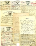 Archive of 12 Documents of Chief Clerk Daniel O. Drennan