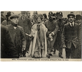 Famous British Suffragette Arrested