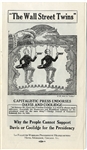 An Anti-Capitalist Presidential Handbill Issued By The Founder of The Progressive Party 