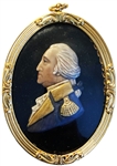 Miniature Wax - General Washington In Uniform 