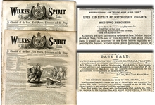 1861 Sporting Newspapers