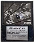Limited Edition - 1964 Muhammad Ali Signed Photo