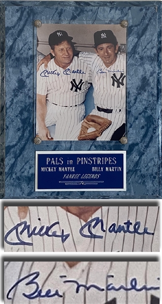 The New York Yankee’s Friends - Mantle and Martin
