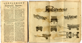 Unusual Instructions of the Placement of Engraved Plates - 1775