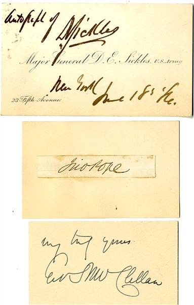 Union General’s Group of Signatures