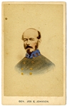 General Johnston was trained as a civil engineer at the United States Military Academy at West Point, New York, graduating in the same class as Robert E. Lee.