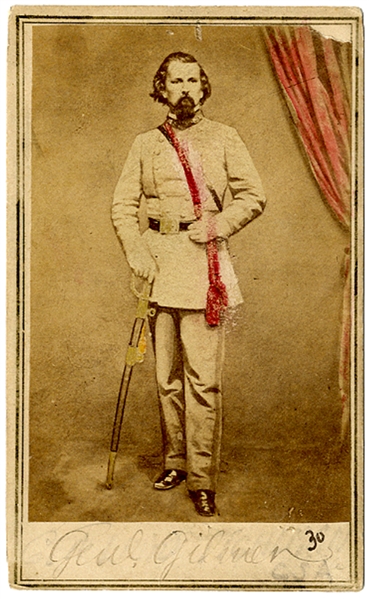 General Tilghman was killed in action at the Battle of Champion Hill,Mississippi. 