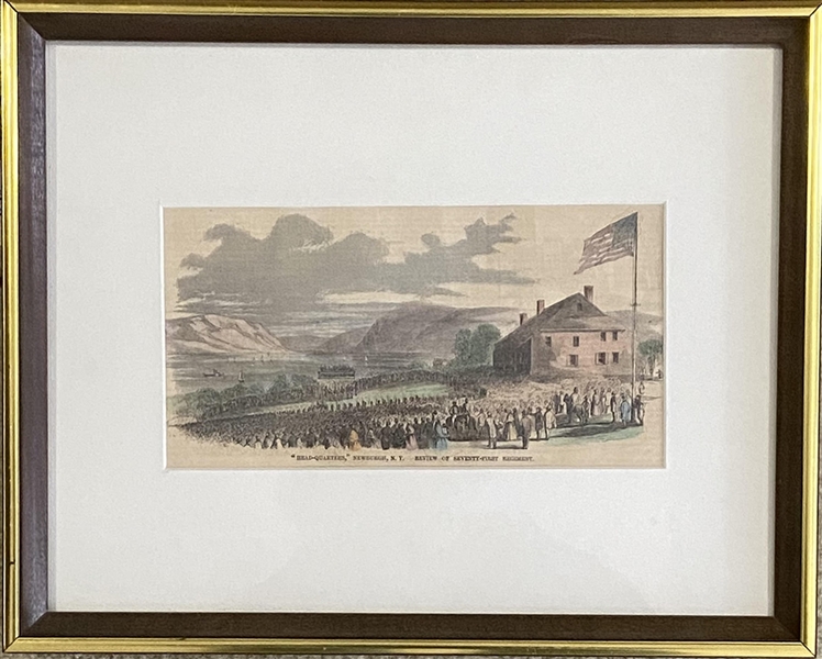 Handsome Hand Colored Engraved Image