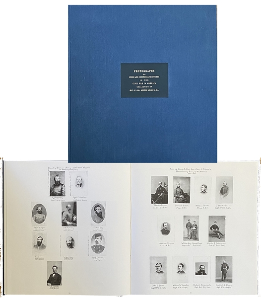 Book, “Photographs of Union and Confederate Officers in the Civil War in America, From the Collection of Gen. Meade”