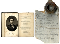 Relics Collected by Captain Henry L. Pasco, Co. A, 16th Connecticut Infantry – A Piece from the Confederate Locomotive “The General”