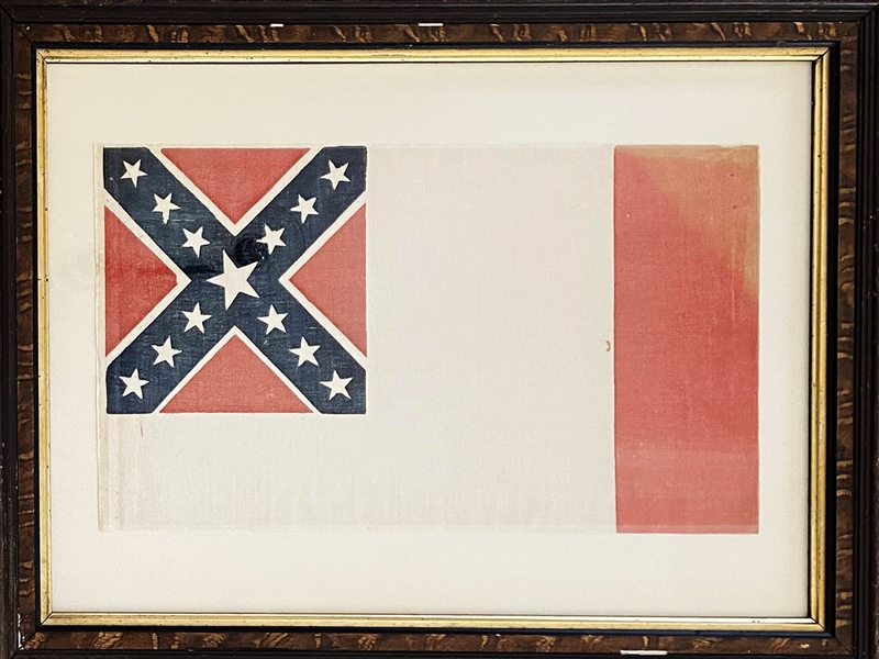Post War Confederate 3RD National Flag