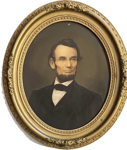 1864 - Chromolithograph of Lincoln