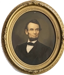 1864 - Chromolithograph of Lincoln