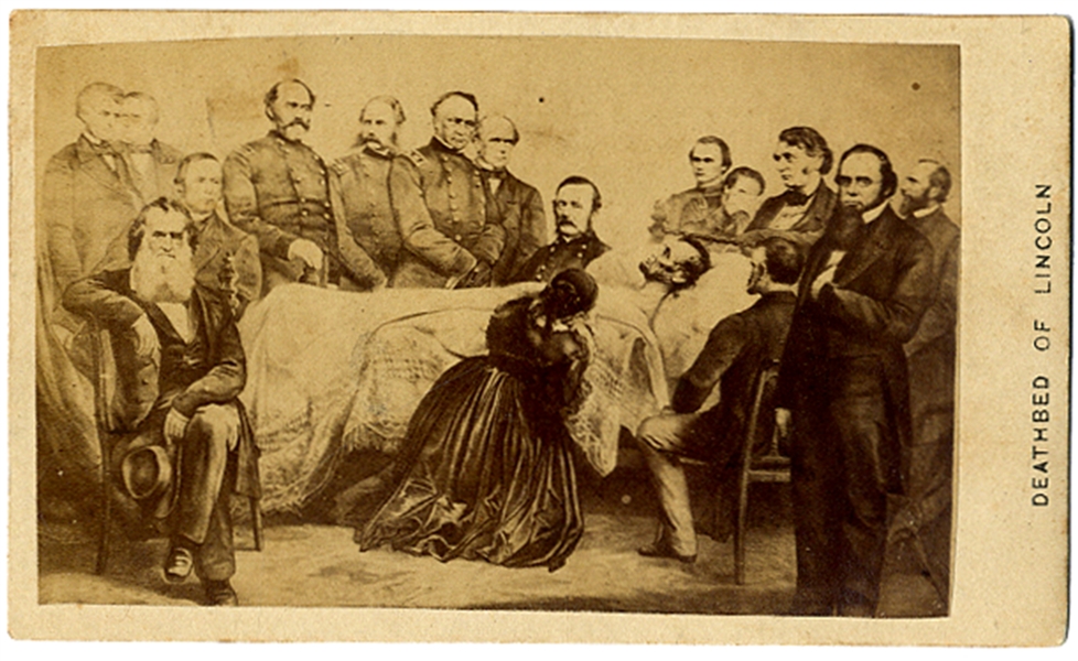 “Deathbed of Abraham Lincoln”