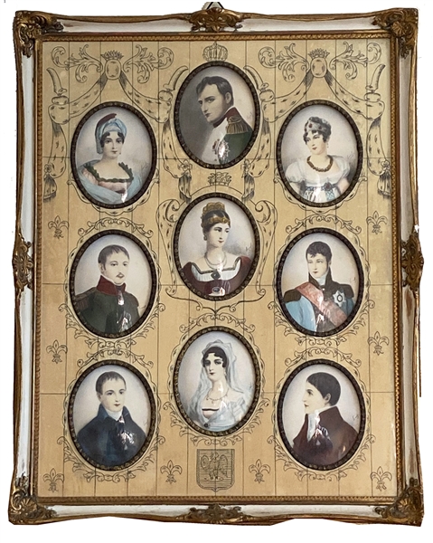 Napoleon Bonaparte's Family - Portrait Miniatures