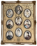Napoleon Bonapartes Family - Portrait Miniatures