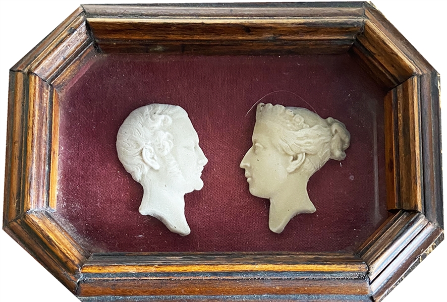 Wax Scuptures of Victoria and Albert
