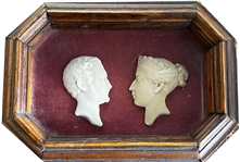 Wax Scuptures of Victoria and Albert