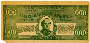 1908 Election - WHICH BILL?