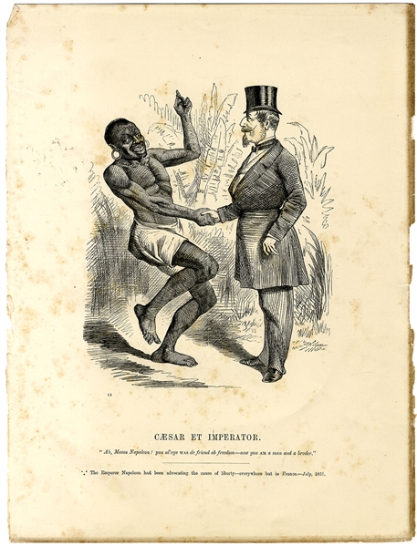 The Slave Is Grateful  to Napoleon For Ending The Slave Trade