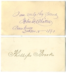 Abolitionists Signed Cards