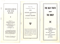 Three Segregation Pamphlets