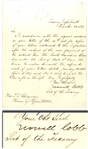 Cobb Deals With North Carolina Cherokee Letters