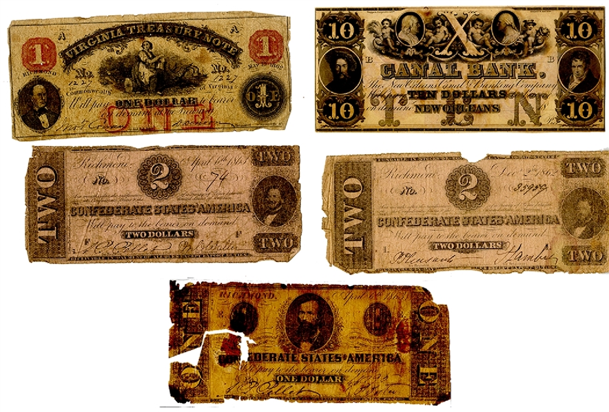 Collection of CSA Currency 