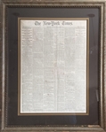 1861 News Reports