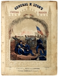 Strong Color Rendition of the First Civil War General Killed in Action